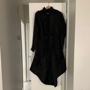 Black Women's long top for cosplay